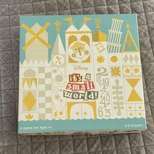 Disney It's a Small World Game - Blue and Yellow